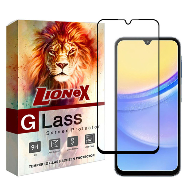 محافظ صفحه نمایش سرامیکی مات لایونکس مدل CRMBLUEL مناسب برای گوشی موبایل سامسونگ Galaxy A15 5G