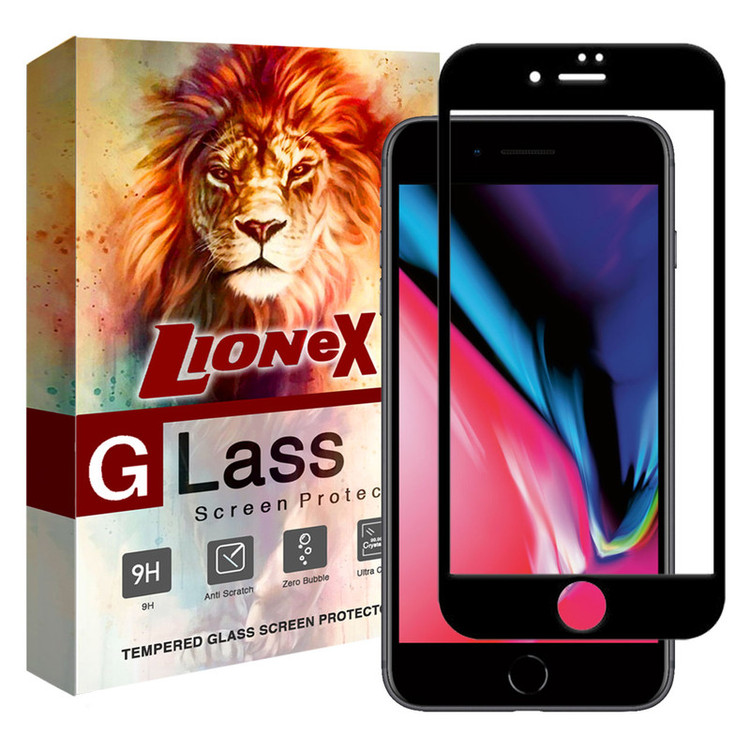 محافظ صفحه نمایش 5D لایونکس مدل CRM مناسب برای گوشی موبایل اپل iPhone 7 Plus