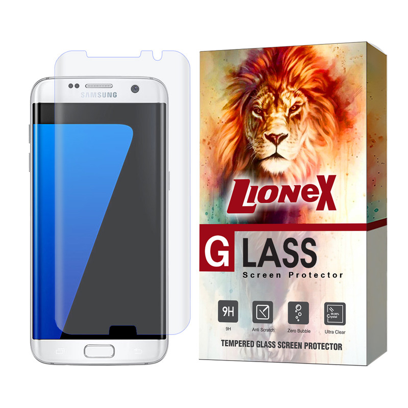 محافظ صفحه نمایش یووی لایونکس مدل UVLIGHTL مناسب برای گوشی موبایل سامسونگ Galaxy S7 edge