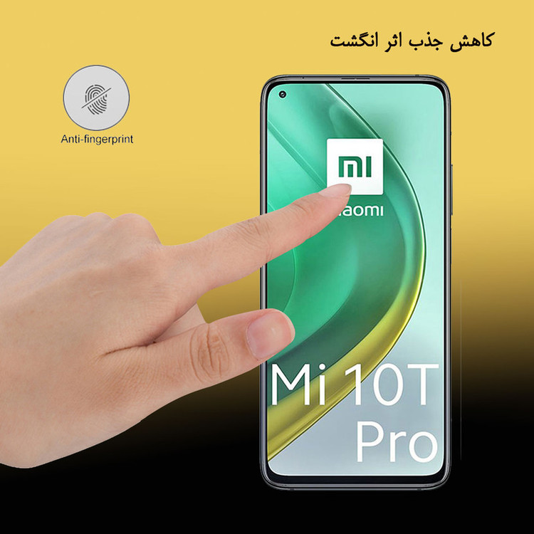 محافظ صفحه نمایش سرامیکی لایونکس مدل CRC-L مناسب برای گوشی موبایل شیائومی Mi 10T Pro