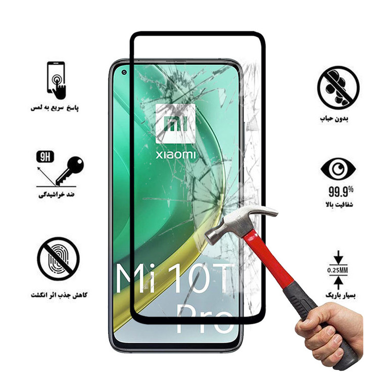 محافظ صفحه نمایش سرامیکی لایونکس مدل CRC-L مناسب برای گوشی موبایل شیائومی Mi 10T Pro