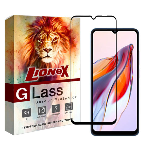 محافظ صفحه نمایش سرامیکی لایونکس مدل CRGLUX مناسب برای گوشی موبایل شیائومی Redmi 12C