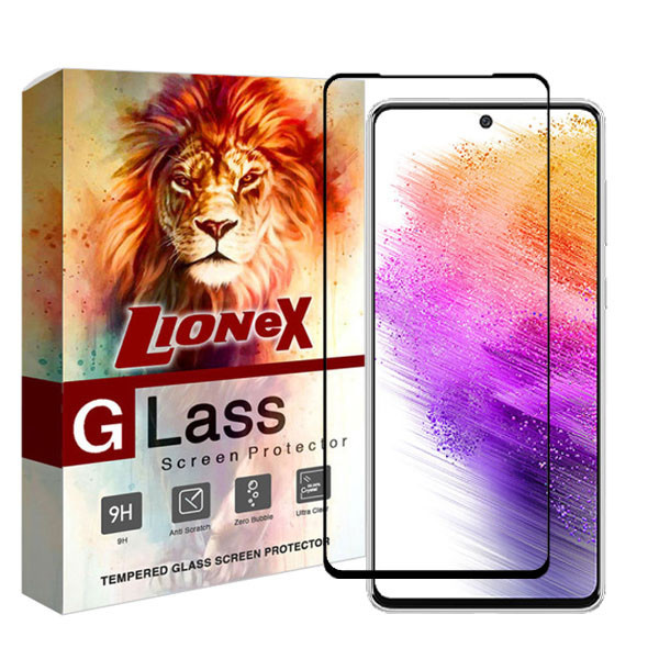 محافظ صفحه نمایش سرامیکی لایونکس مدل CRGLUX مناسب برای گوشی موبایل Galaxy A73 5G