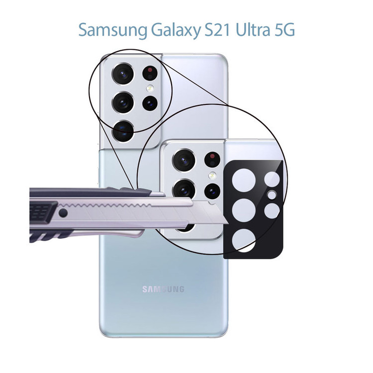 محافظ لنز دوربین هورس مدل L3D-H مناسب برای گوشی موبایل سامسونگ Galaxy S21 Ultra
