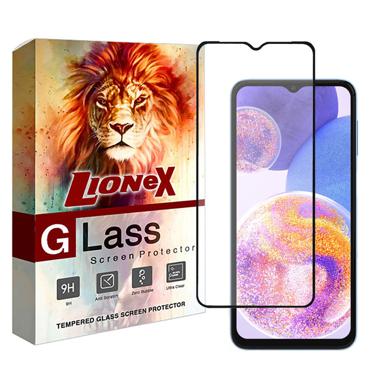 محافظ صفحه نمایش سرامیکی مات لایونکس مدل MCERAMLION مناسب برای گوشی موبایل سامسونگ Galaxy A23