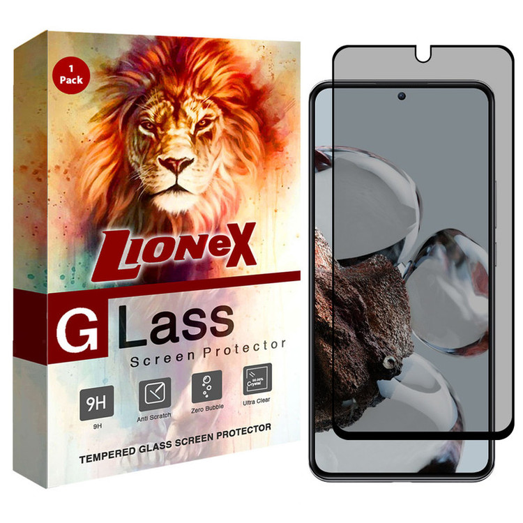 محافظ صفحه نمایش حریم شخصی لایونکس مدل PRF-L مناسب برای گوشی موبایل شیائومی 12T Pro