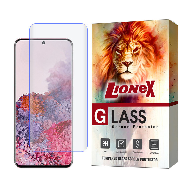 محافظ صفحه نمایش یووی لایونکس مدل UVLIGHTL مناسب برای گوشی موبایل سامسونگ Galaxy S20 5G / Xiaomi 12 / Xiaomi 12S / Xiaomi 12X