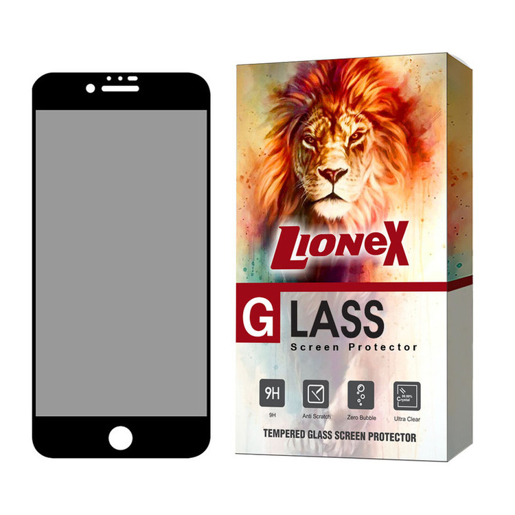 محافظ صفحه نمایش حریم شخصی لایونکس مدل FILPRVCLIN مناسب برای گوشی موبایل اپل iPhone 7 / iPhone 8 / iPhone 6s / iPhone 6