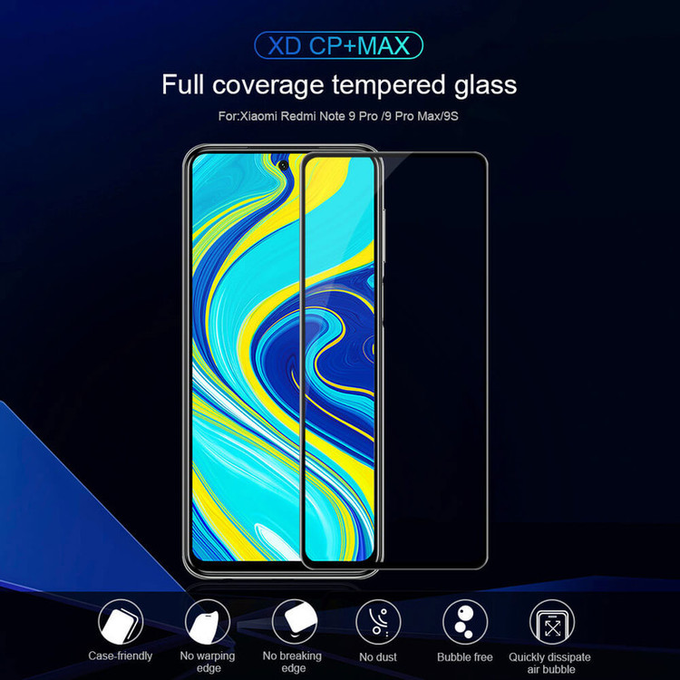 محافظ صفحه نمایش لایونکس مدل FOL-L مناسب برای گوشی موبایل شیائومی Redmi Note 9S