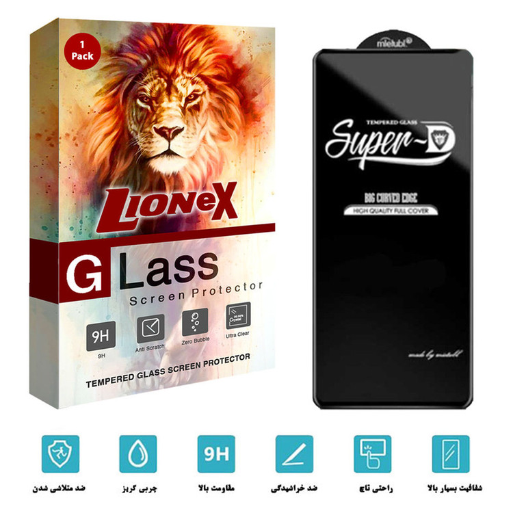 محافظ صفحه نمایش لایونکس مدل SUPERD مناسب برای گوشی موبایل شیائومی Poco X3 GT