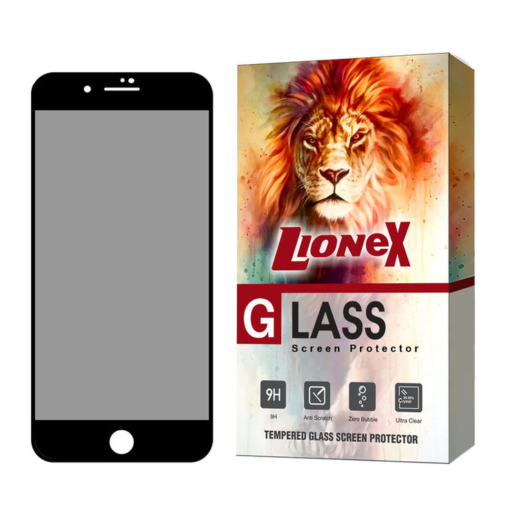 محافظ صفحه نمایش حریم شخصی لایونکس مدل FILPRVCLIN مناسب برای گوشی موبایل اپل iPhone 7 / iPhone 8 / iPhone SE 2020 / iPhone SE 2022