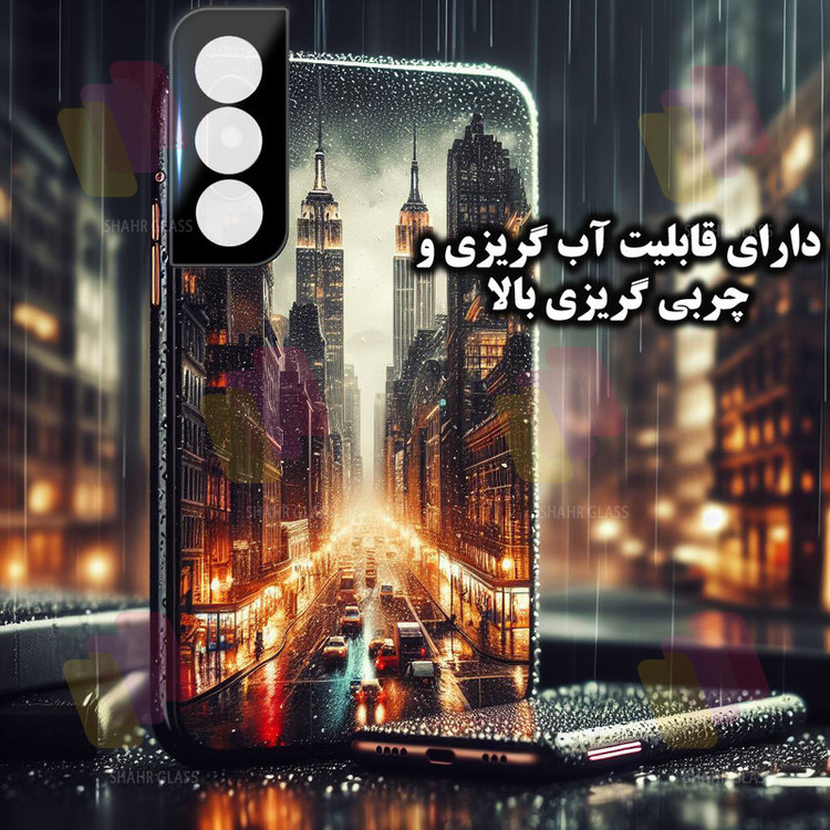 محافظ لنز دوربین شهر گلس مدل LENSFSH مناسب برای گوشی موبایل سامسونگ Galaxy S21 FE 5G