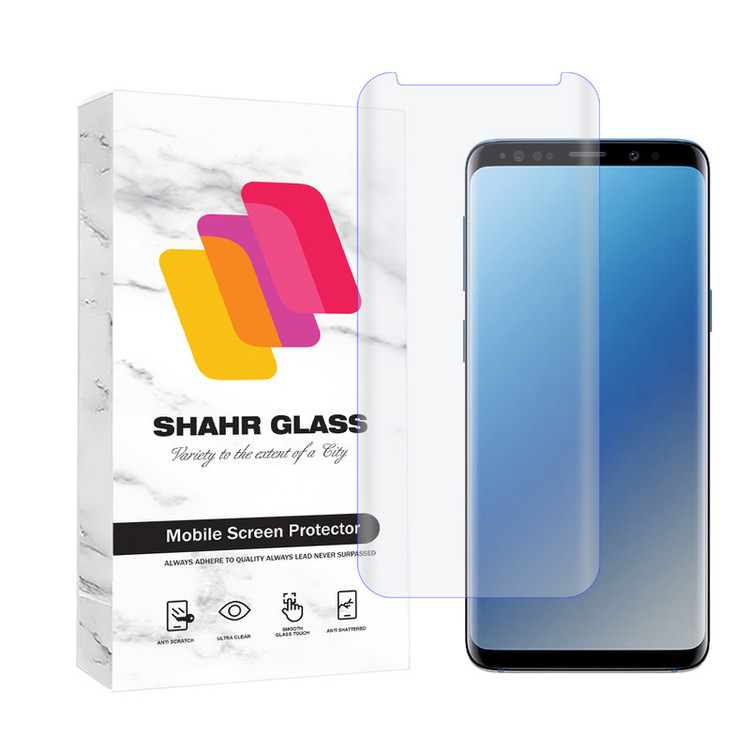 محافظ صفحه نمایش یووی شهر گلس مدل UVLIGHTSH مناسب برای گوشی موبایل سامسونگ Galaxy S9 Plus