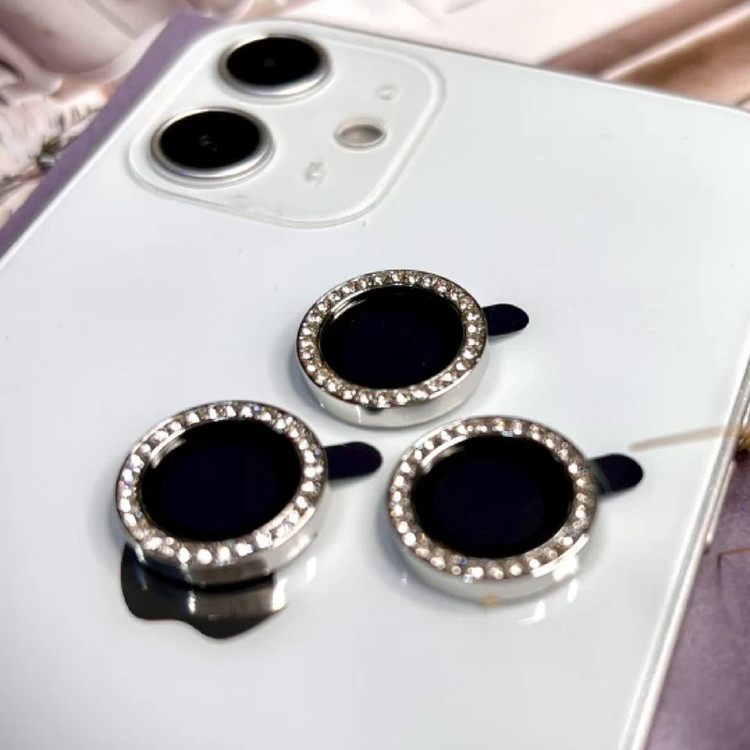 محافظ لنز دوربین شهر گلس مدل DIAMOND مناسب برای گوشی موبایل اپل iPhone 13