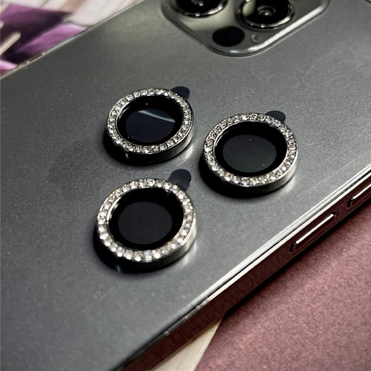 محافظ لنز دوربین شهر گلس مدل DIAMOND مناسب برای گوشی موبایل اپل iPhone 13