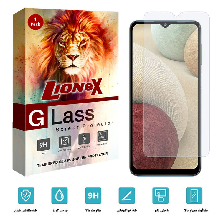 محافظ صفحه نمایش لایونکس مدل UPS مناسب برای گوشی موبایل سامسونگ Galaxy A12