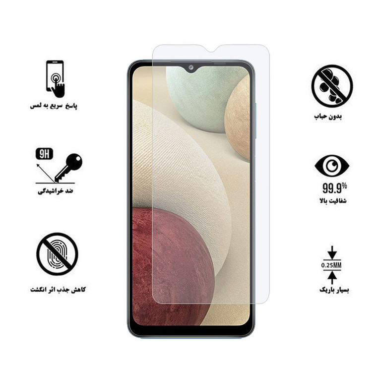 محافظ صفحه نمایش لایونکس مدل UPS مناسب برای گوشی موبایل سامسونگ Galaxy A12