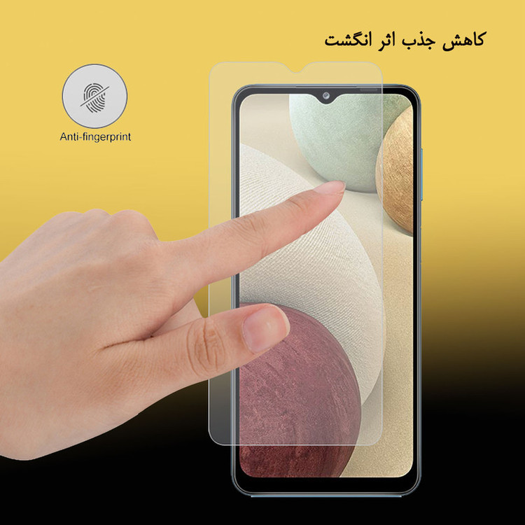 محافظ صفحه نمایش لایونکس مدل UPS مناسب برای گوشی موبایل سامسونگ Galaxy A12