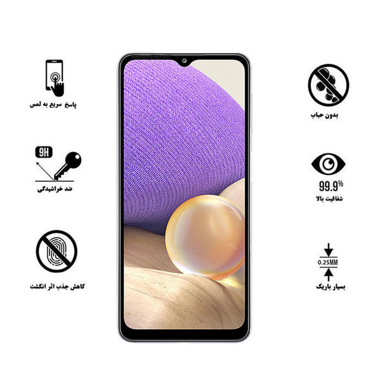 محافظ صفحه نمایش هورس مدل FUL-H مناسب برای گوشی موبایل سامسونگ Galaxy A32