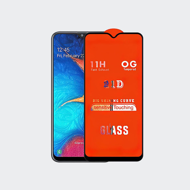 محافظ صفحه نمایش 21D شهر گلس مدل Full مناسب برای گوشی موبایل سامسونگ Galaxy J2 Core