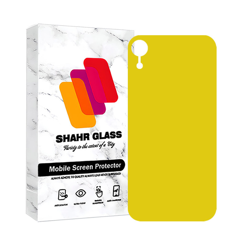 محافظ پشت گوشی نانو شهر گلس مدل NANOBSH مناسب برای گوشی موبایل اپل iPhone XR