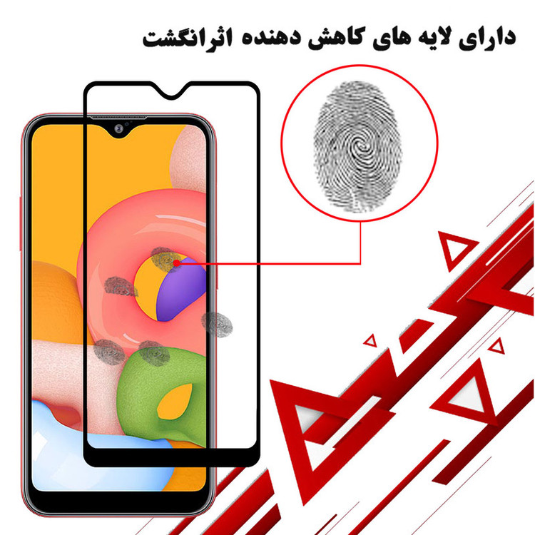 محافظ صفحه نمایش سرامیکی لایونکس مدل CRM مناسب برای گوشی موبایل سامسونگ Galaxy A01