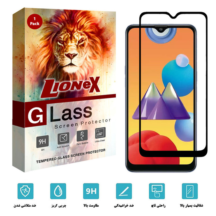 محافظ صفحه نمایش لایونکس مدل CRC-L مناسب برای گوشی موبایل سامسونگ Galaxy M01s