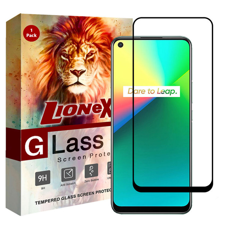 محافظ صفحه نمایش سرامیکی لایونکس مدل CRC-L مناسب برای گوشی موبایل ریلمی 7i