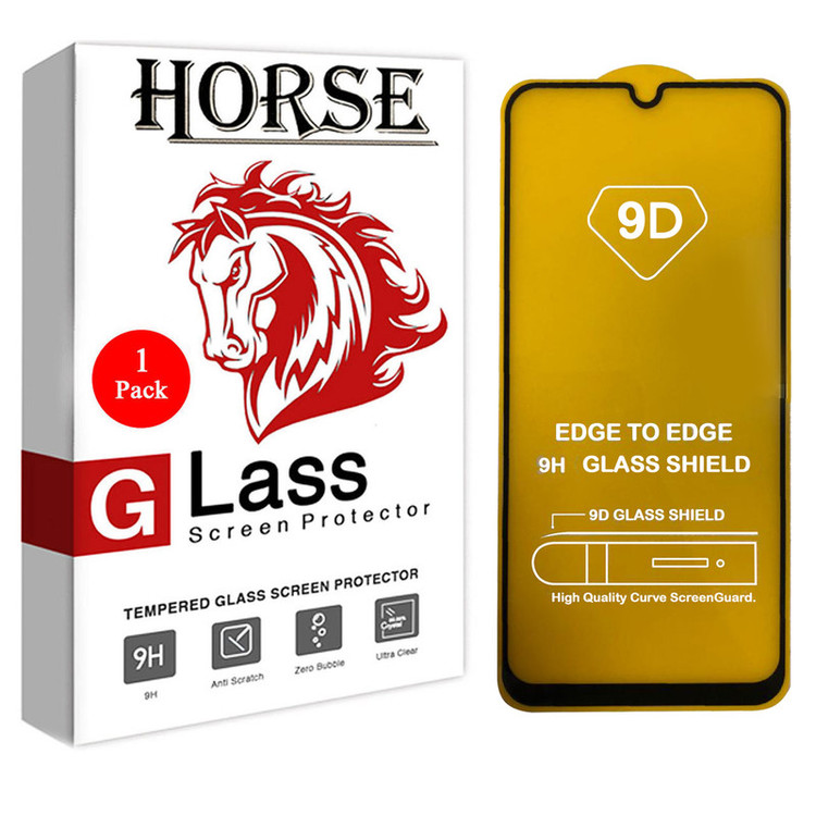 محافظ صفحه نمایش 5D هورس مدل FUL مناسب برای گوشی موبایل سامسونگ Galaxy A02s