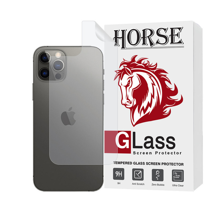محافظ پشت گوشی هیدروژل هورس مدل MTBJELL مناسب برای گوشی موبایل اپل iPhone 12 Pro