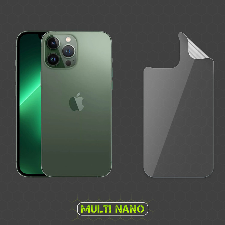محافظ صفحه نمایش مولتی نانو مدل X-SFT مناسب برای گوشی موبایل اپل iPhone 13 Pro Max به همراه محافظ پشت