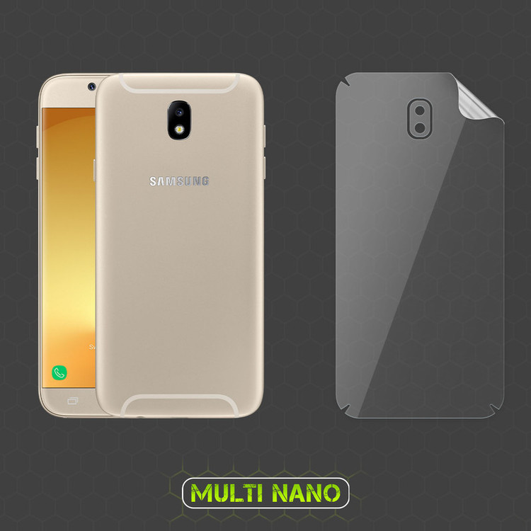 محافظ صفحه نمایش مولتی نانو مدل X-SFT مناسب برای گوشی موبایل سامسونگ Galaxy J7 Pro به همراه محافظ پشت