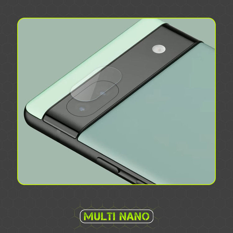 محافظ صفحه نمایش مولتی نانو مدل X-SLFG مناسب برای گوشی موبایل گوگل Pixel 6A به همراه برچسب پوششی پشت و محافظ لنز دوربین