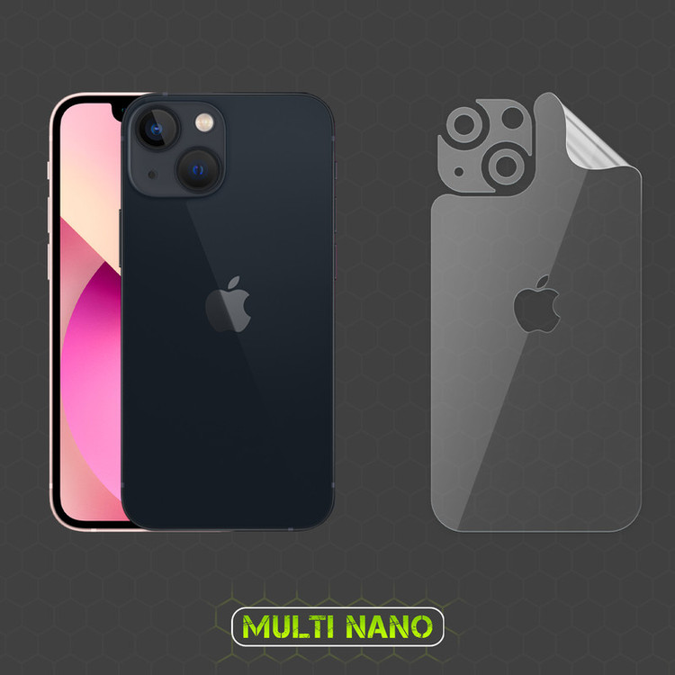 محافظ صفحه نمایش مولتی نانو مدل X-SFT مناسب برای گوشی موبایل اپل iPhone 13 Mini به همراه محافظ پشت