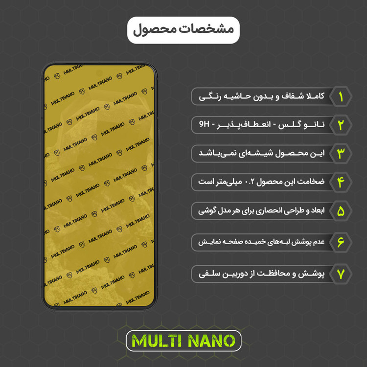 محافظ صفحه نمایش مولتی نانو مدل X-S2N مناسب برای گوشی موبایل گوگل Pixel 8 بسته دو عددی