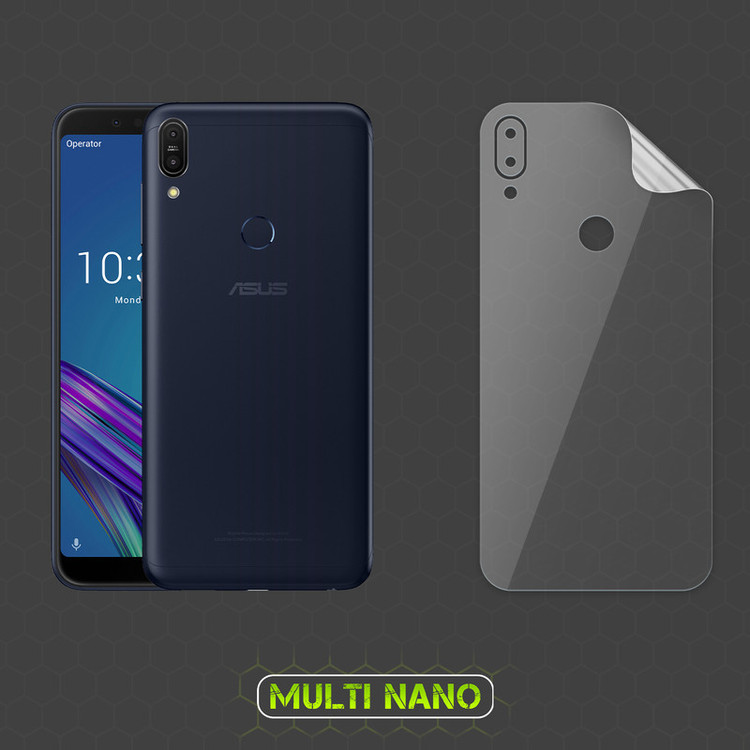 محافظ صفحه نمایش مولتی نانو مدل X-SFT مناسب برای گوشی موبایل ایسوس Zenfone Max Pro M1 / ZB601KL / ZB602KL به همراه محافظ پشت