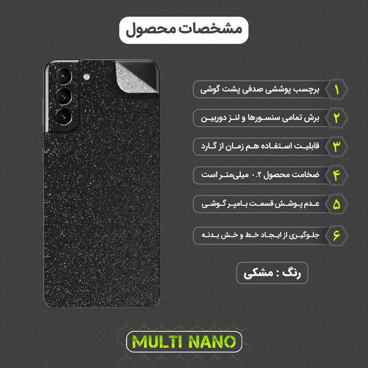 محافظ صفحه نمایش مولتی نانو مدل X-SFG مناسب برای گوشی موبایل سامسونگ Galaxy S21 Plus به همراه برچسب پوششی