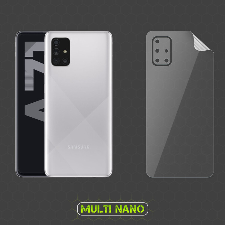محافظ صفحه نمایش مولتی نانو مدل X-SFT مناسب برای گوشی موبایل سامسونگ Galaxy A71 به همراه محافظ پشت