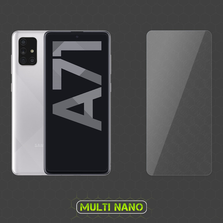 محافظ صفحه نمایش مولتی نانو مدل X-SFT مناسب برای گوشی موبایل سامسونگ Galaxy A71 به همراه محافظ پشت