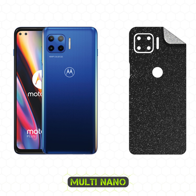 محافظ صفحه نمایش مولتی نانو مدل X-SLFG مناسب برای گوشی موبایل موتورولا Moto G 5G Plus به همراه برچسب پوششی پشت و محافظ لنز دوربین
