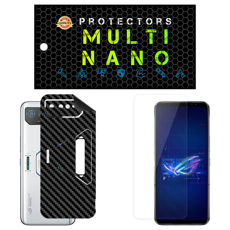 محافظ صفحه نمایش مولتی نانو مدل X-SFC مناسب برای گوشی موبایل ایسوس ROG Phone 6 به همراه برچسب پوششی