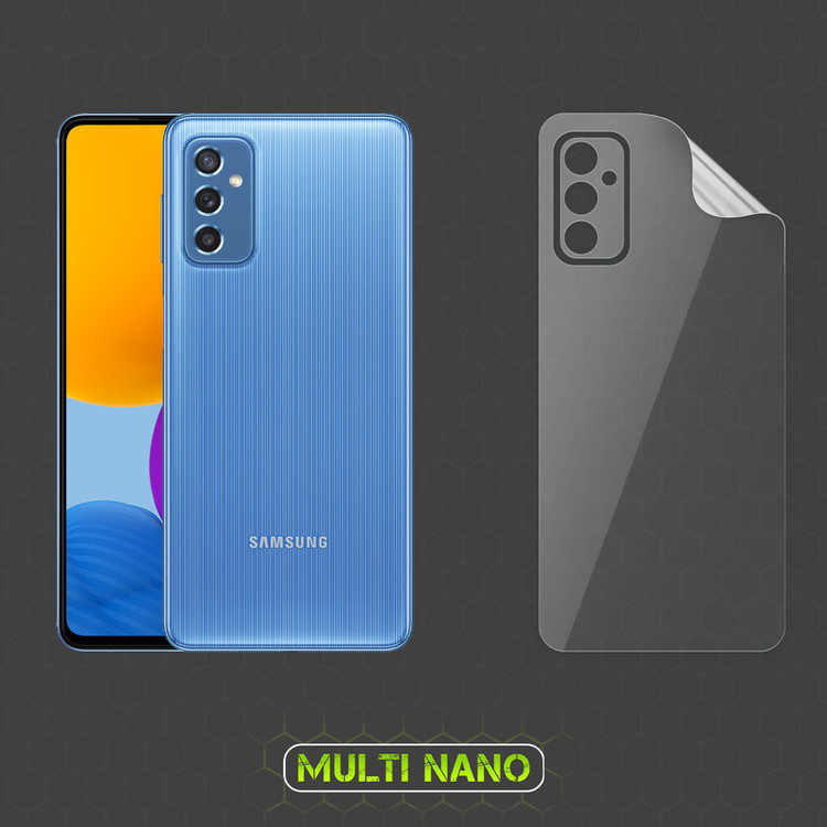 محافظ صفحه نمایش مولتی نانو مدل X-SFT مناسب برای گوشی موبایل سامسونگ Galaxy M52 5G به همراه محافظ پشت