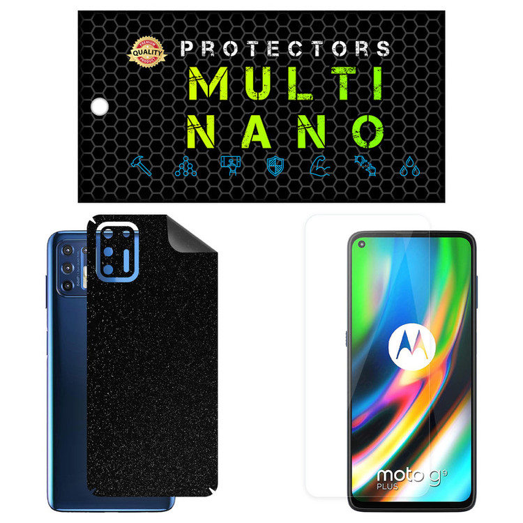 محافظ صفحه نمایش مولتی نانو مدل X-SFG مناسب برای گوشی موبایل موتورولا Moto G9 Plus به همراه برچسب پوششی