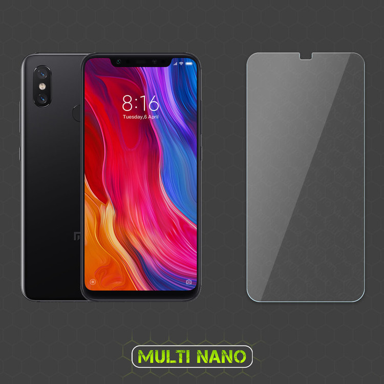 محافظ صفحه نمایش مولتی نانو مدل X-S2N مناسب برای گوشی موبایل شیائومی Mi 8 بسته دو عددی