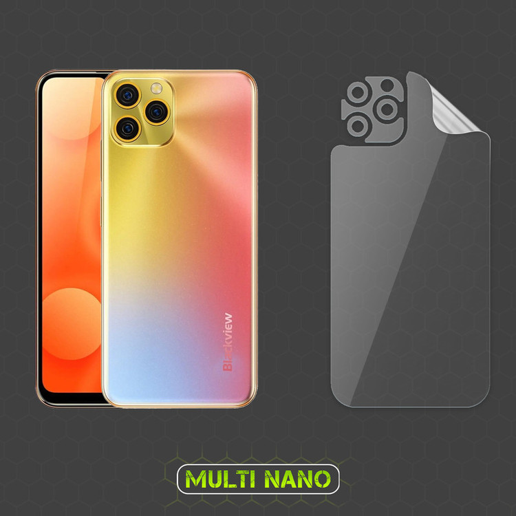 محافظ صفحه نمایش مولتی نانو مدل X-SFT مناسب برای گوشی موبایل بلک ویو A95 به همراه محافظ پشت گوشی
