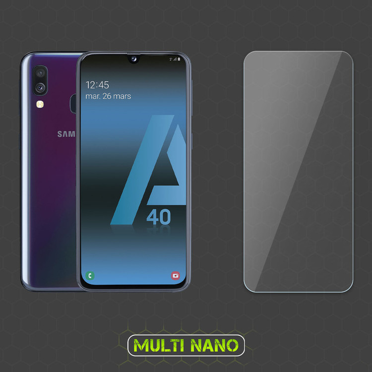 محافظ صفحه نمایش مولتی نانو مدل X-S2N مناسب برای گوشی موبایل سامسونگ Galaxy A40 بسته دو عددی