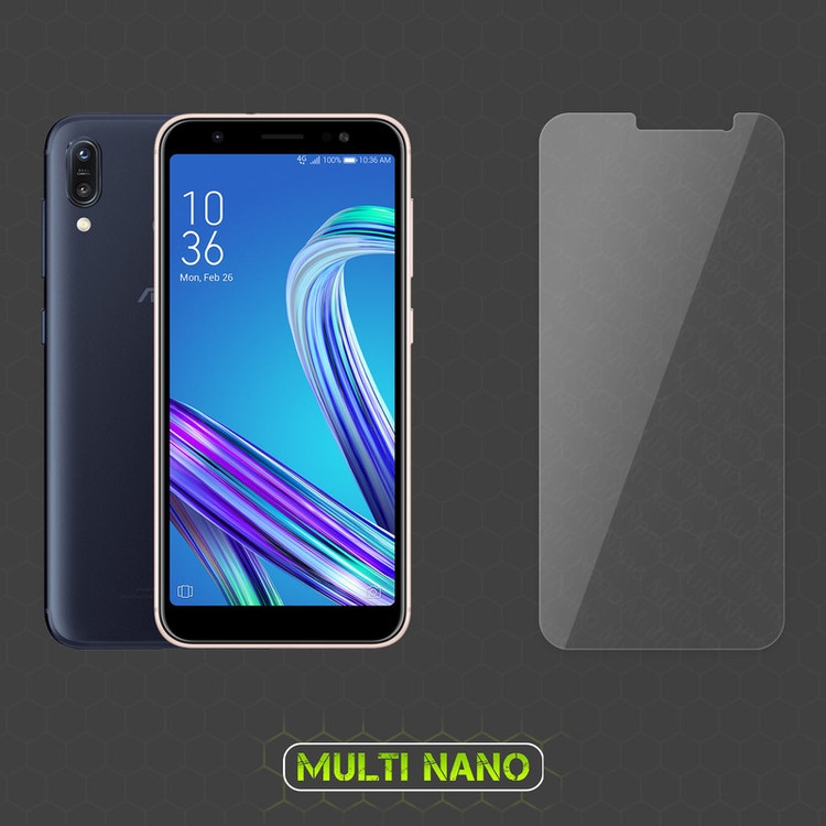 محافظ صفحه نمایش مولتی نانو مدل X-SFG مناسب برای گوشی موبایل ایسوس Zenfone Max M1 / ZB555KL / ZB556KL به همراه برچسب پوششی
