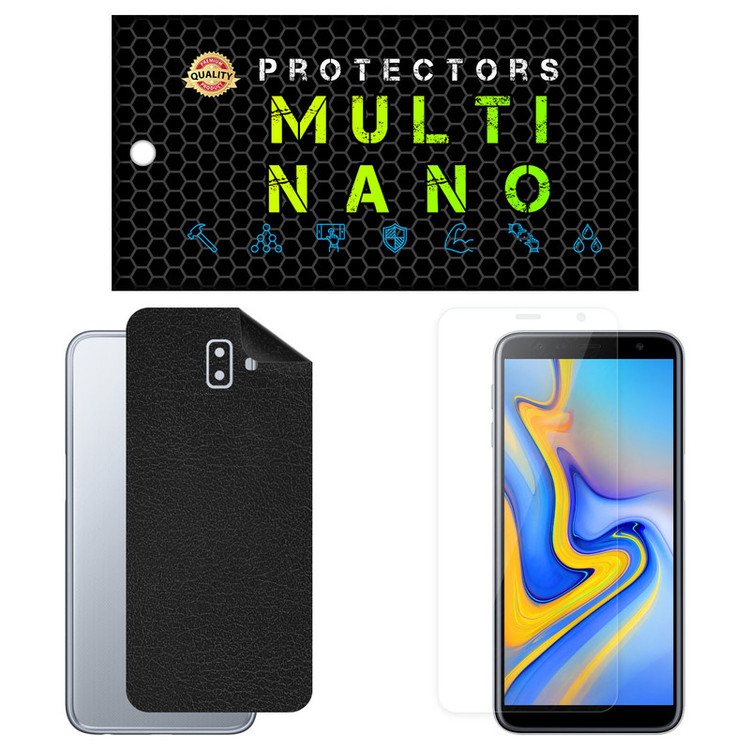 محافظ صفحه نمایش مولتی نانو مدل X-SFL مناسب برای گوشی موبایل سامسونگ Galaxy J6 Plus به همراه برچسب پوششی