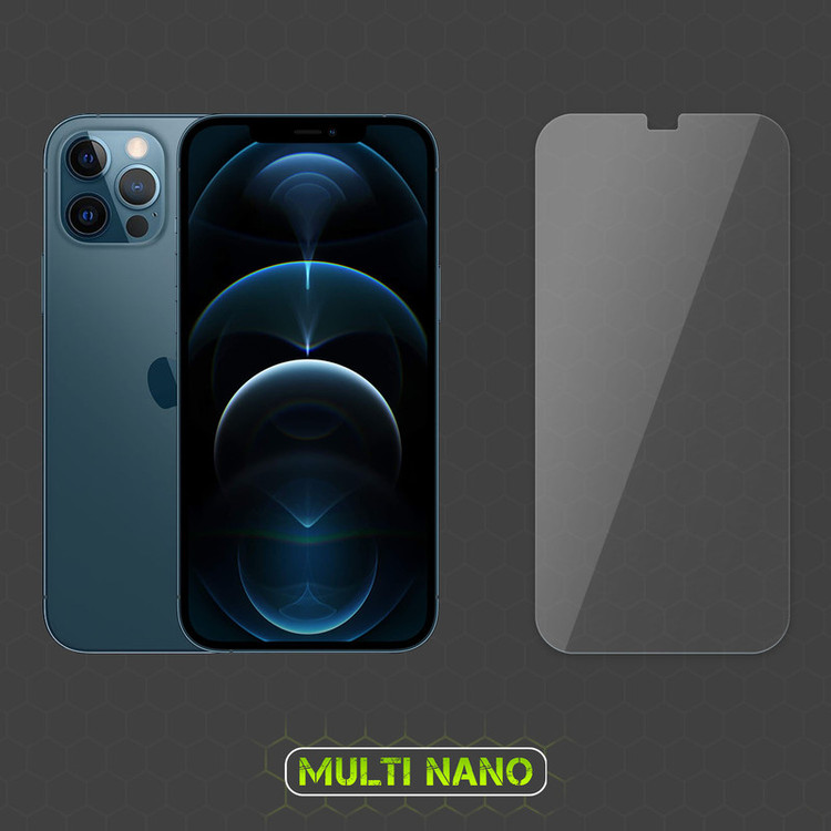 محافظ صفحه نمایش مولتی نانو مدل X-SFT مناسب برای گوشی موبایل اپل iPhone 12 Pro به همراه محافظ پشت