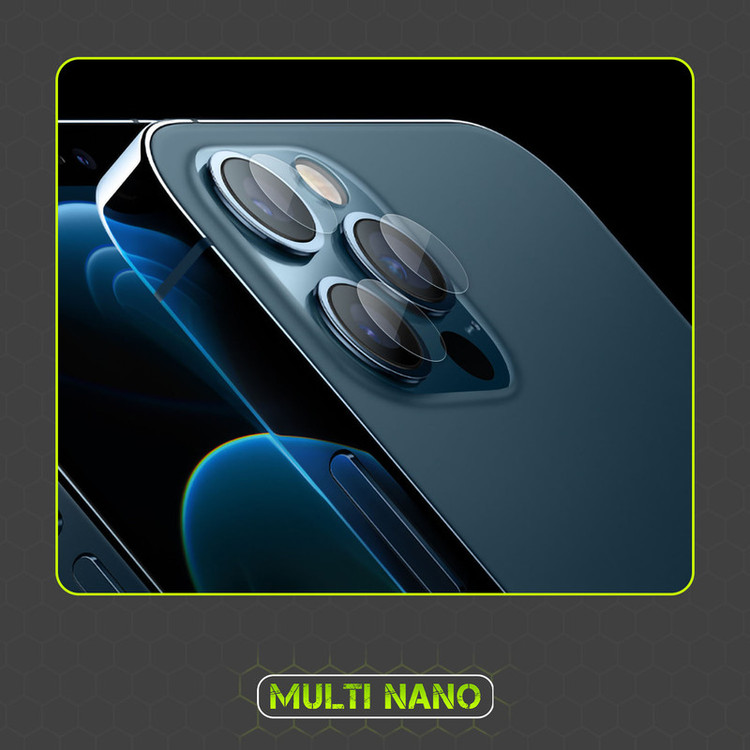 محافظ صفحه نمایش مولتی نانو مدل X-SLFG مناسب برای گوشی موبایل اپل iPhone 13 Pro به همراه برچسب پوششی پشت و محافظ لنز دوربین